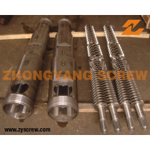 Bimetallic Conical Twin Screw Barrel (ZYT342)